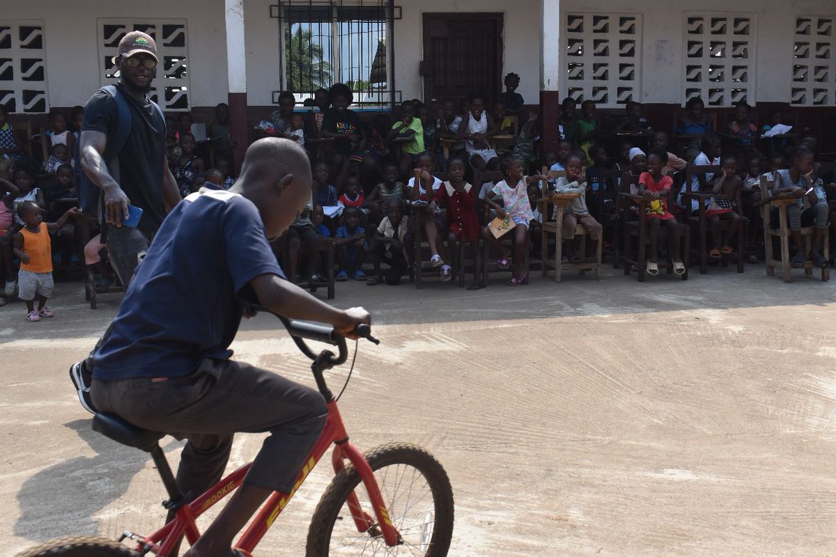 KEEP Liberia (@keepliberia) on Twitter photo <a href="/keepliberia/">KEEP Liberia</a> launched a new reading promotion project called "Read&Ride". Kids participating in the reading challenge project gets to not only ride a bike after reading sessions, but also stand a chance to win one. Thanks to <a href="/OpenSociety/">Open Society Foundations</a> <a href="/osiwa/">dzramado Prince</a> and Dan Mcnaughton Foundation <a href="/keepliberia/">KEEP Liberia</a> launched a new reading promotion project called "Read&Ride". Kids participating in the reading challenge project gets to not only ride a bike after reading sessions, but also stand a chance to win one. Thanks to <a href="/OpenSociety/">Open Society Foundations</a> <a href="/osiwa/">dzramado Prince</a> and Dan Mcnaughton Foundation