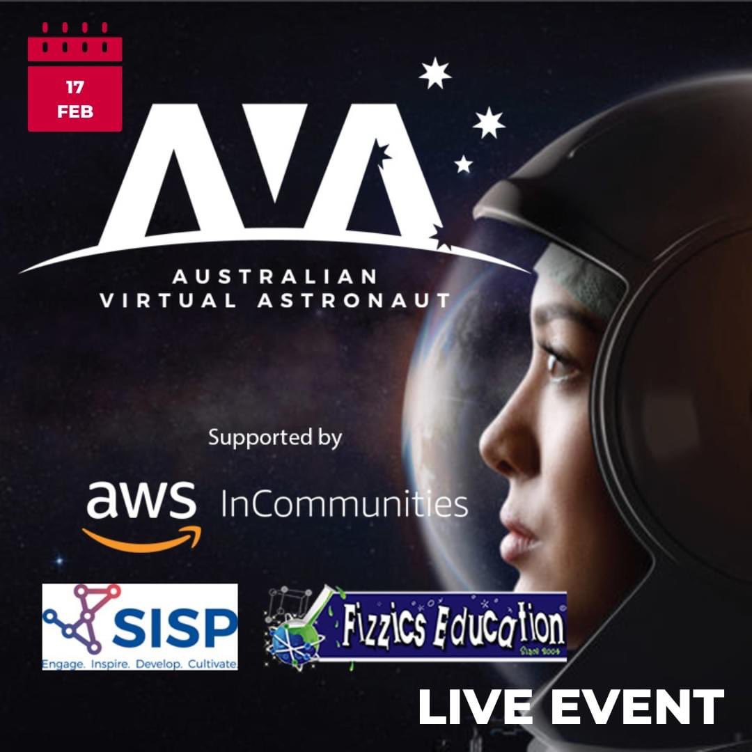 Join >200 schools for the Australian Virtual Astronaut Challenge, a FREE #STEM design #school challenge for Ss to pitch ideas for the #space industry. Kicks off Feb 17! Supported by <a href="/awscloud/">Amazon Web Services</a> #awsincommunities, <a href="/SISPProgram/">STEM Industry School Partnerships</a>, <a href="/FizzicsEd/">Fizzics Education</a> &amp; <a href="/ITF_Australia/">Inspiring The Future Australia</a>. avachallenge.org