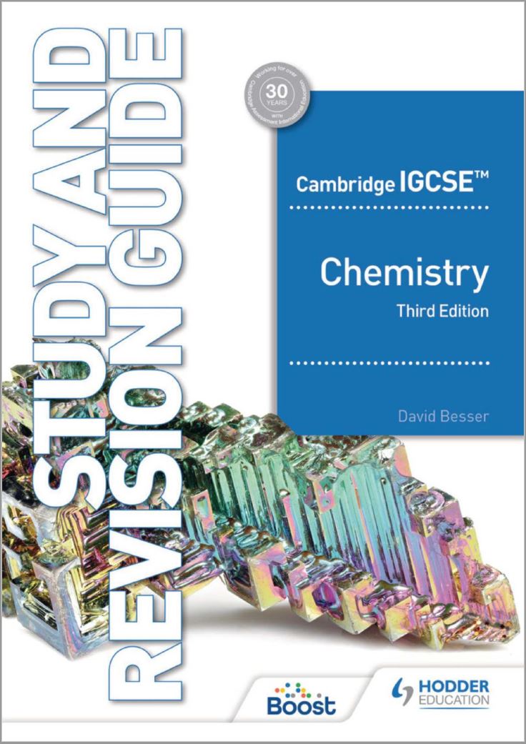 ChemistryComPk's tweet image. Free Download Cambridge IGCSE Chemistry Study and Revision Guide (3rd Ed.) By David Besser in pdf chemistry.com.pk/books/cambridg… #chemistry #chemistrycompk #IGCSE