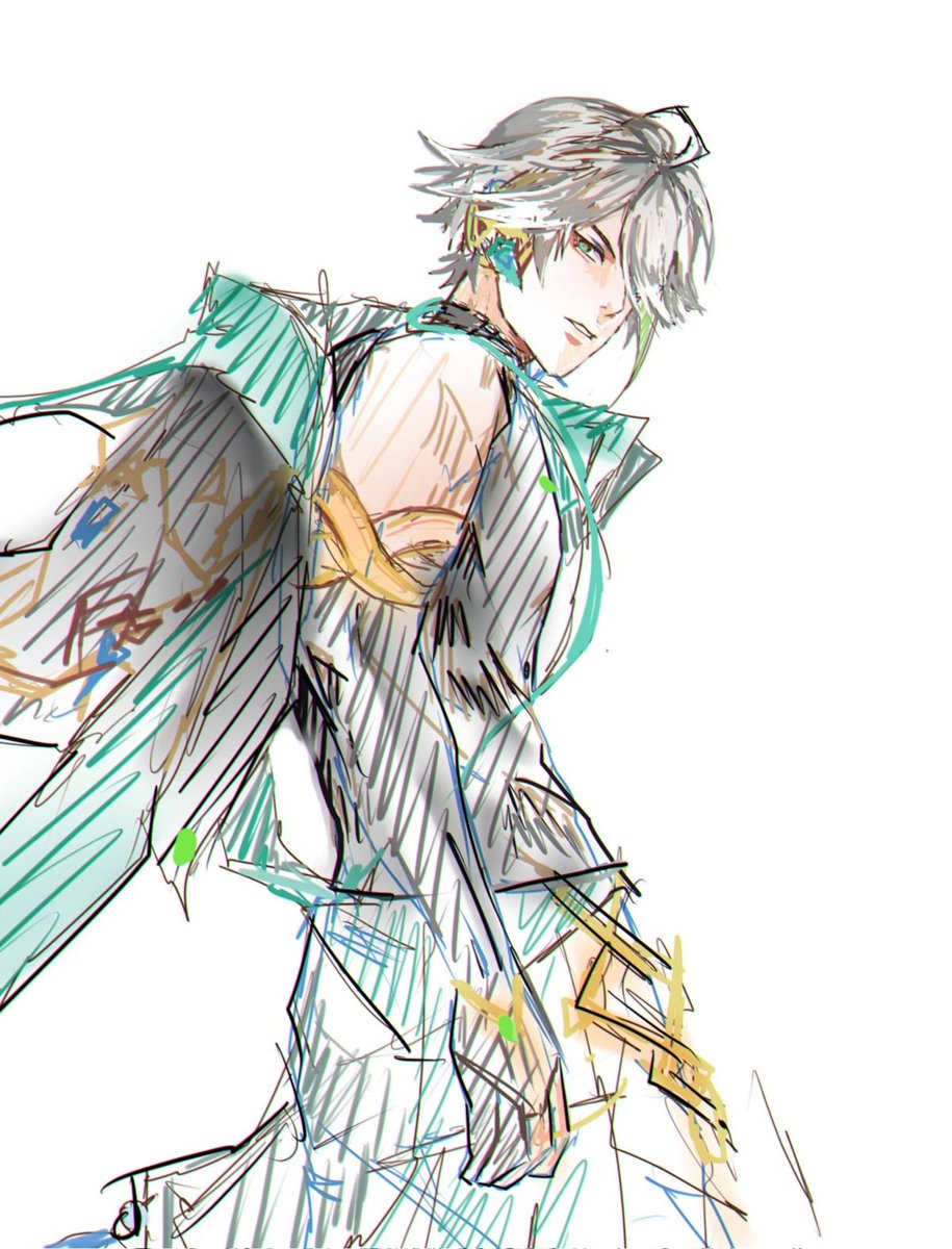 No new illustrations for valentines🫠
Have some old wip
#Alhaitham #GenshinImpact