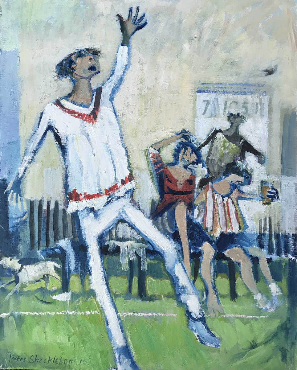 der_haroutunian's tweet photo. NEW IN THE GALLERY!
Peter Shackleton (1933-2022)
‘Six’
Dated 2015
20” x 16”
Oil on Board
#petershackleton #six #derharoutuniangallery #cricket #art #artist #artwork #artgallery #gallery #painter #painting #oilpainting #fineart #contemporaryart #contemporarypainting https://t.co/tWNbkxgIuV