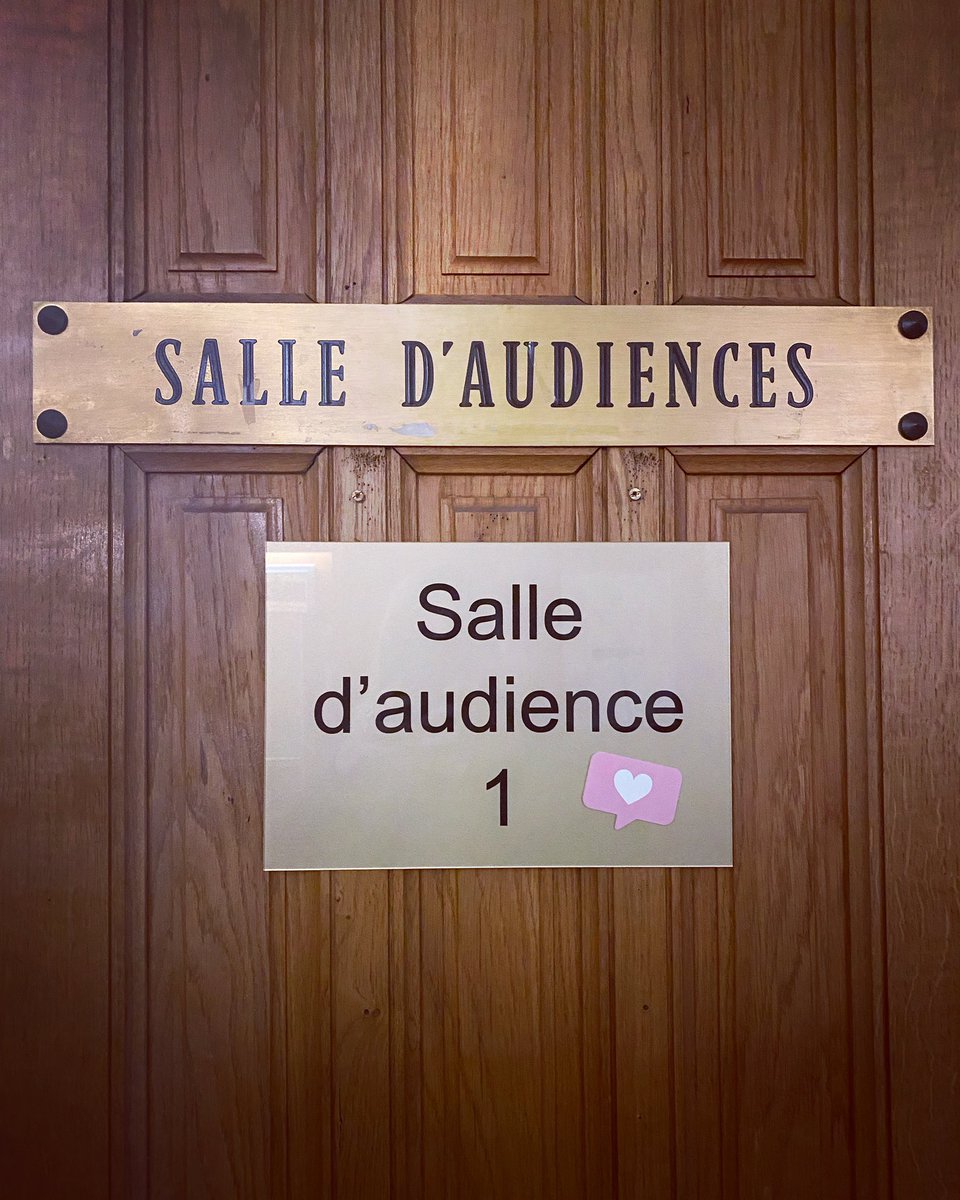 palais_au's tweet image. Ah.
Cupidon est manifestement convoqué en audience ce matin. #Valentinday