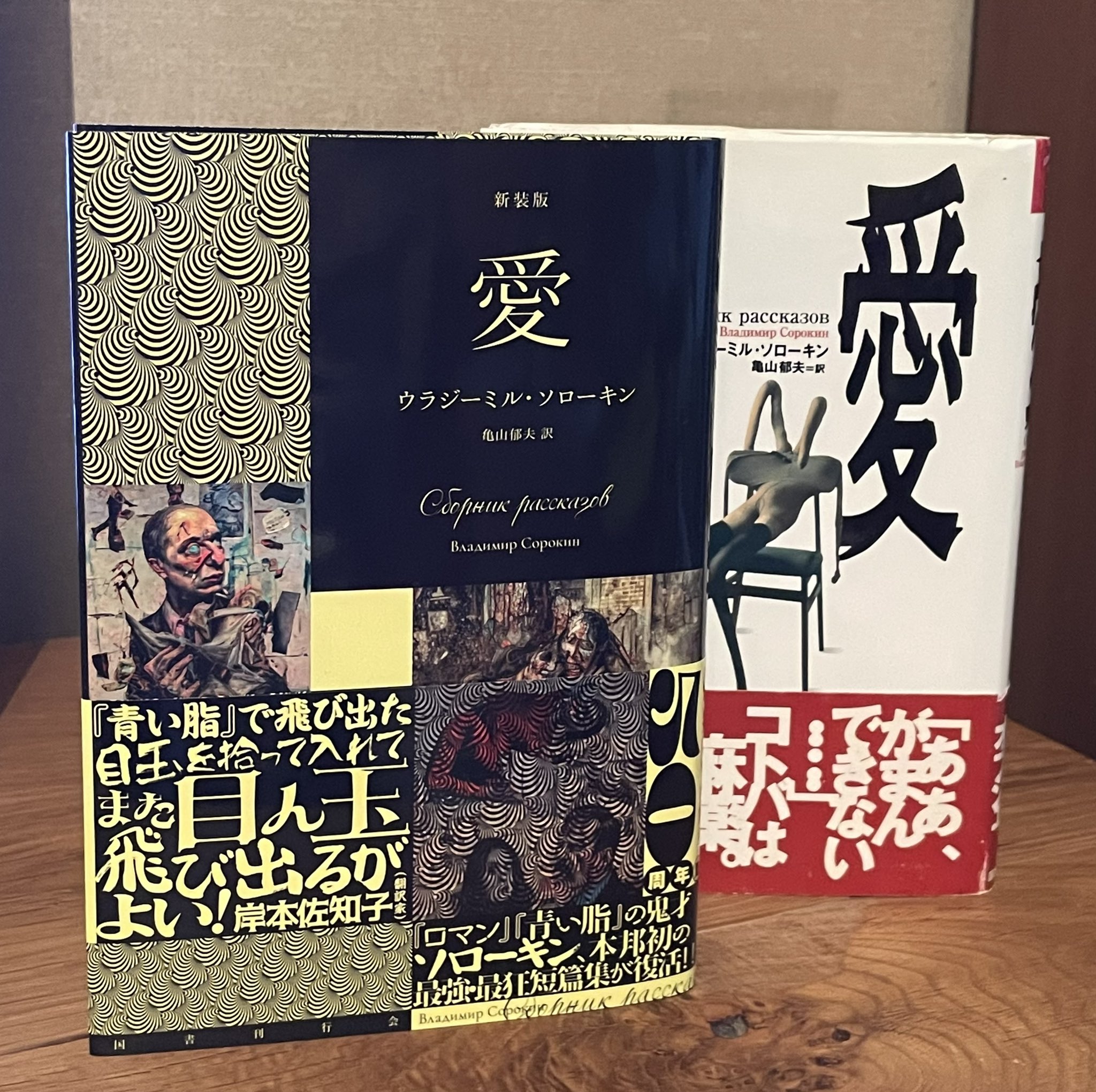 ウラジーミル・ソローキン ロマン 1 2セット 初版 帯 国書刊行会 文学