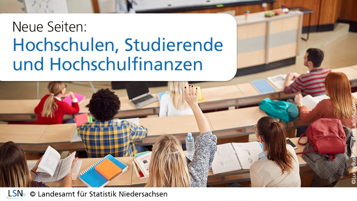 LSN Statistik NDS on Twitter "Wie viele Studierende besuchen 
