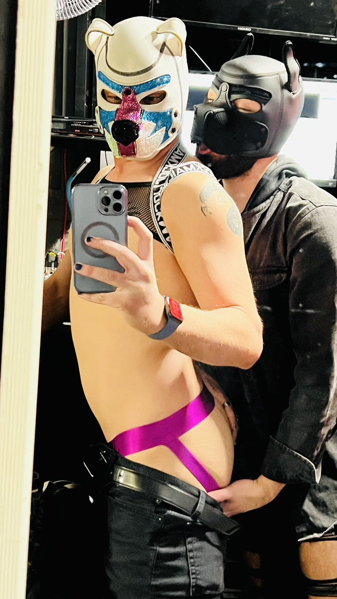 pupanubisxx's tweet photo. Happy Valentine’s Day to all my Tops, Bottoms, Pup’s, and Handlers from @pupanubisxxx and @iampupzeus #musclepup #pupkink #PuppyBowl #PuppyBowlXIX #pupanubis #puplife #pbol #leather #Phoenixboysofleather #bbbh #apaw #gayboy https://t.co/09ii5Gx4xG