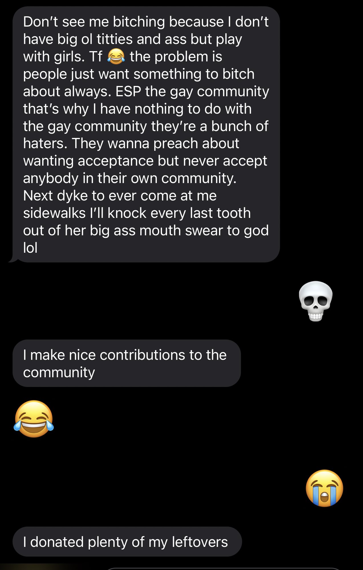 My gay gf texting me ???? thoughts ? Let’s stir the pot shall we ? ? https://t.co/u8RlN0yI1d