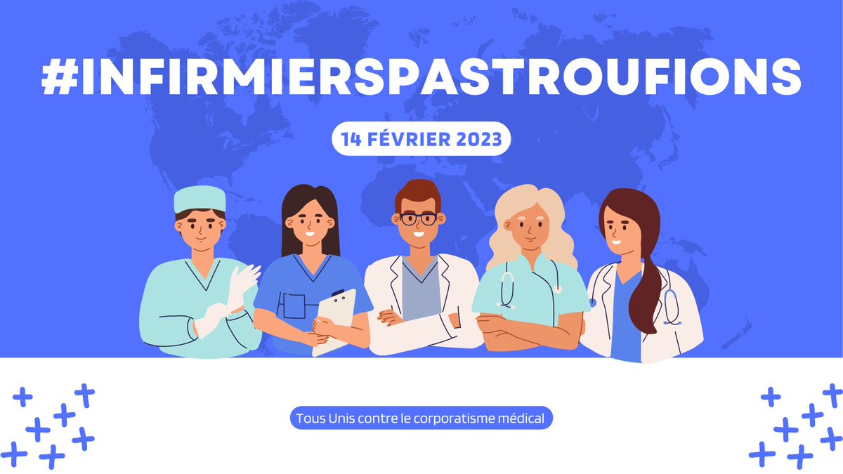 Le respect est à la base d un bon travail en collaboration
#INFIRMIERSPASTROUFIONS