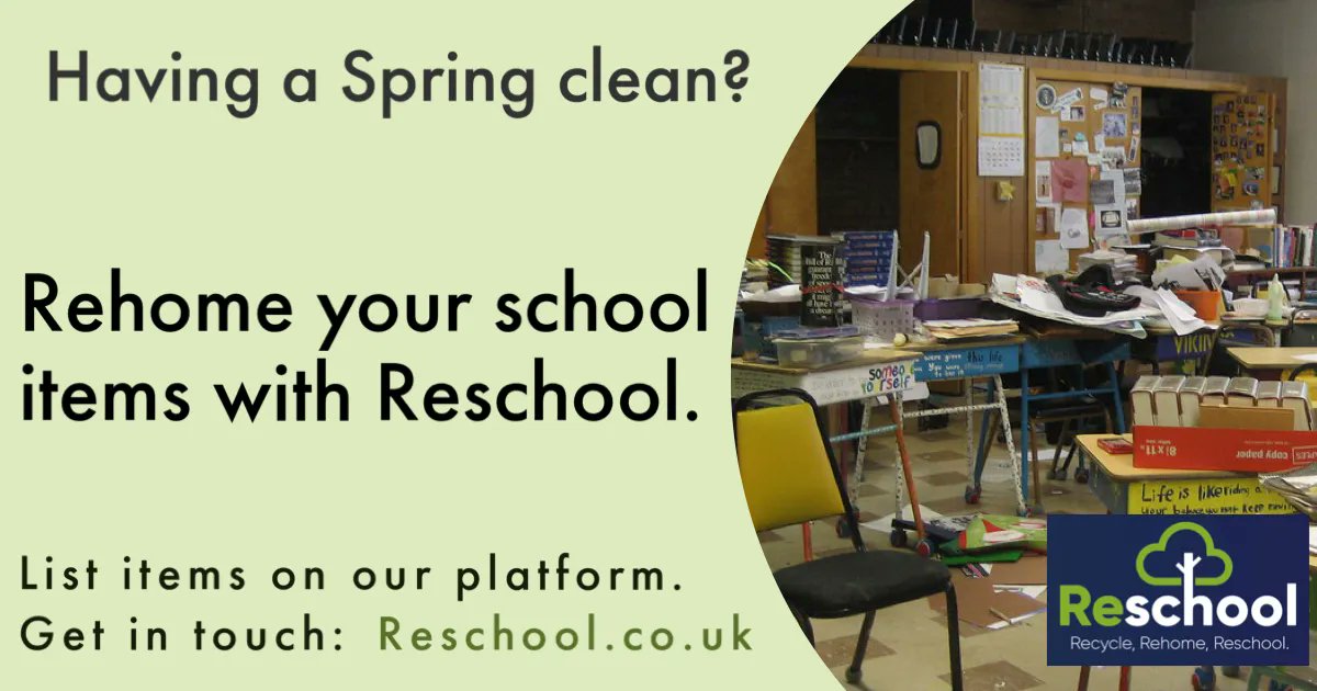 Does this remind you of your stockroom? Unused school resources?

The Reschool platform can help schools in so many different ways to rehome, lease and sell their equipment. 

#reducereuserecycle #ReduceYourUse #recycling #schools #schoolresources #resources #teachersofinstagram