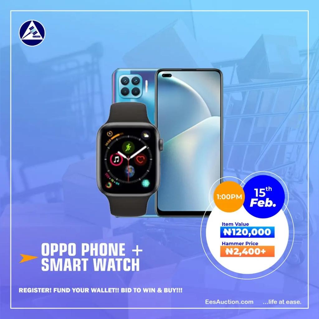 eesauction's tweet photo. To be auctioned on Wednesday:

1. Oppo Phone and Smart Watch (1:00pm).

2. Washing Machine (3:00pm).

Be ready.

You just can't afford to miss out on this 🥰

#superbowl #rihanna #asaprocky #djcuppy #valentine #love https://t.co/NnEbmEY935