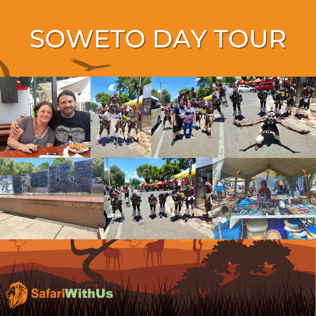We have some amazing Soweto Day Tours 🇿🇦 Check out our website for your next day tour!
safariwithus.com/tour-type/day-…