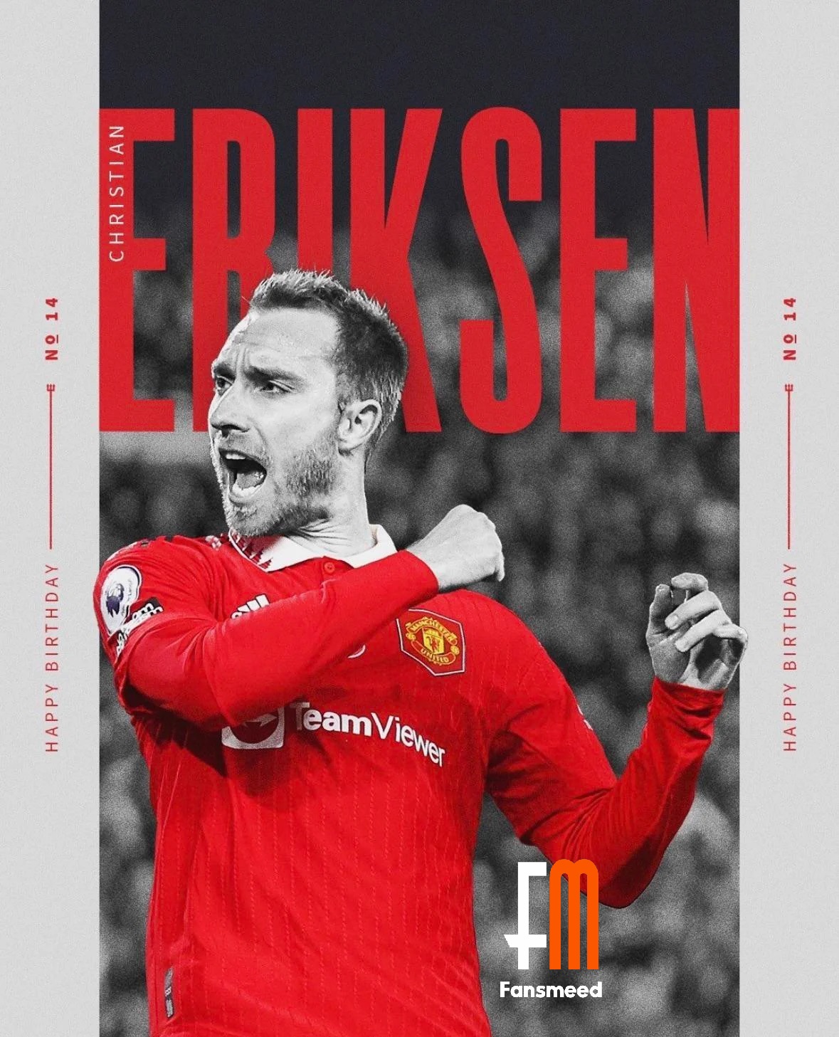 Manchester United s Christian Eriksen turns 31 today HAPPY BIRTHDAY 