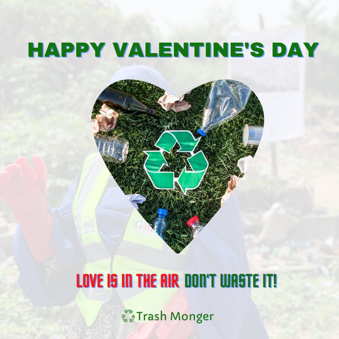 Happy Valentine's Day 🌹💐♻️ #zerowastelifestyle #valentine #sustainableliving #recycled #love #voteclimate #reuserecycle #reducereuserecycle