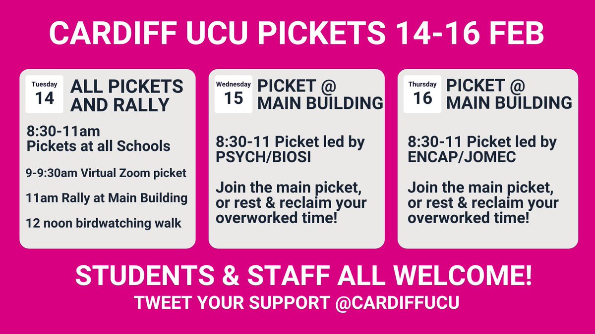 Cardiff UCU✊🌱 tweet media