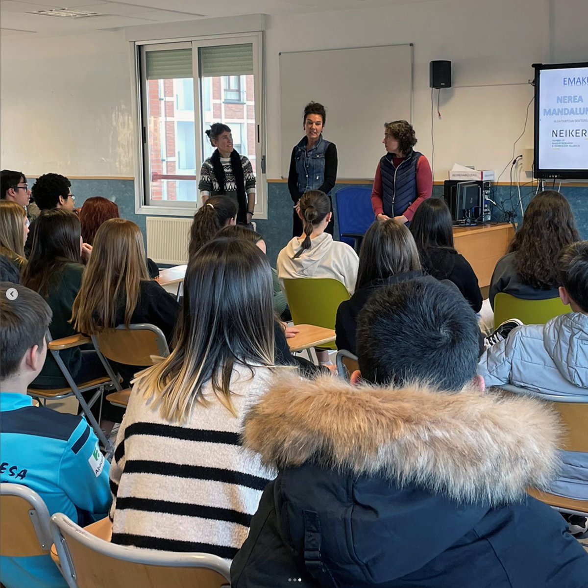 Plazer handia #11O <a href="/neiker_BRTA/">NEIKER</a>-ko Nerea Mandalunizekin eta <a href="/RothenbergerUk/">Rothenberger UK</a>-ko Olatz Lasuenekin partekatzea Matienako eskolan eta  Abadiñoko institutuan <a href="/aberdintasuna/">Berdintasuna Abadiño</a> <a href="/aytoabadiano/">Abadiñoko Udala</a> 

¡Asko kontatzeko! ¡Asko inspiratzeko! 🧪👩♀️🙌