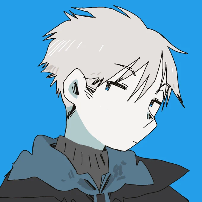 last month blue icon commission works!thankhou for oderin!g 