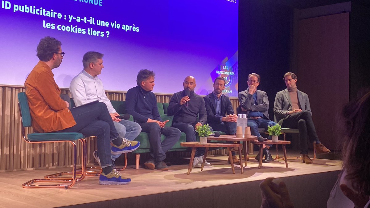 Udecam's tweet photo. « 92% de notre graph est 100% first party. 

Notre premier chantier a été de récolter les logins pour mettre en place ces ID. Il va falloir une mise en commun de nos données. » @gregoirebruni - @Criteo_France #RencontresUdecam https://t.co/iWF5dV3lte