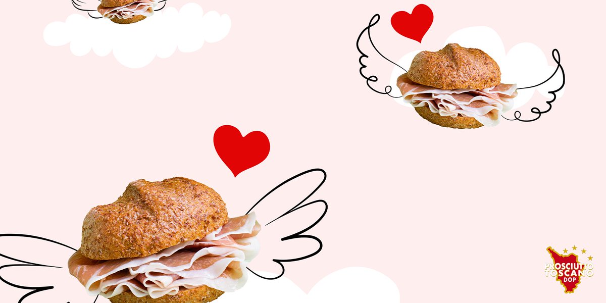 I più cinici dicono che “l’amore è eterno finché dura”, ma ci sono anche coppie perfette che formano legami indissolubili, come quello tra un buon panino e il #ProsciuttoToscanoDOP!😋
Buon #SanValentino a tutti gli innamorati!