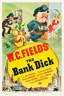 FrankMalfitano's tweet photo. FILM OF THE DAY: #WCFields wrote & stars in this classic 1940 wacky #comedy about drunken rapscallion who inadvertently foils a bank robbery & gets hired as a guard Among top comic cast #GradySutton & #FranklinPangborn shine in much larger roles than they usually got #ShempHoward https://t.co/kcXrQ4MrAD