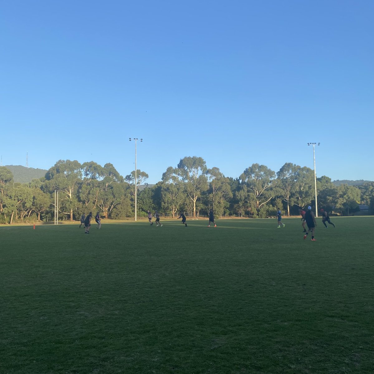 EasternRaptors's tweet photo. Training night at the most picturesque ground in Melbourne https://t.co/wYZaPEuhK1