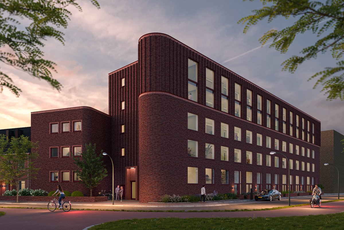 Bij appartementengebouw De Miller, aan de Groene Loper is het hoogste punt van de bouw gevierd! 
De gelukkige kopers kunnen naar verwachting rond de zomer van 2023 hun duurzame appartement aan de Kolonel Millerstraat betrekken.
Lees meer: tinyurl.com/3bketapa
<a href="/BallastNedamDev/">Ballast Nedam Development</a>