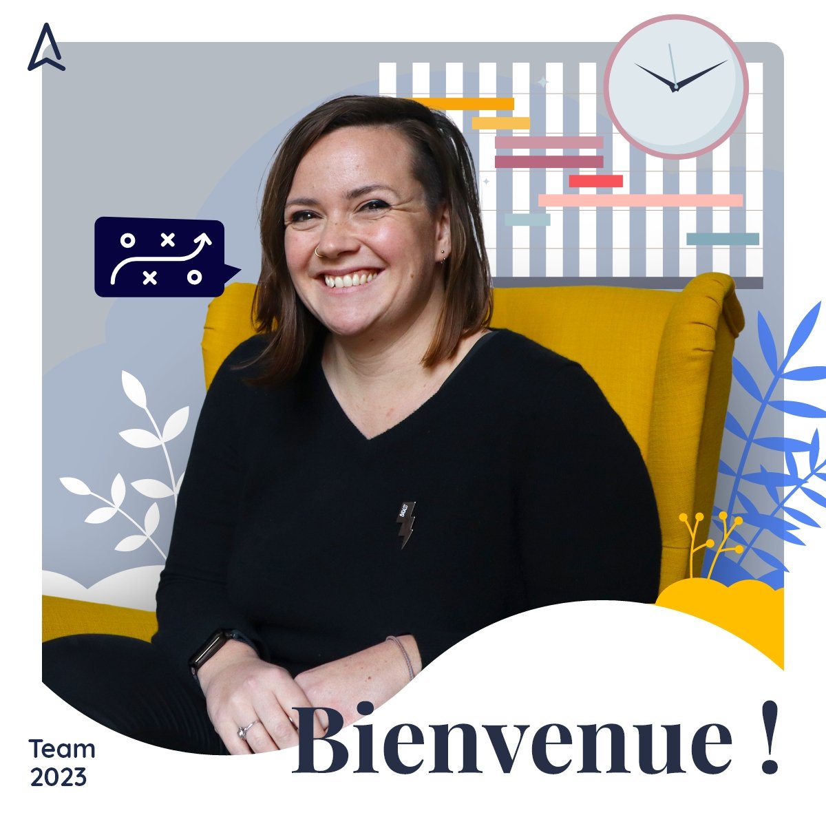 Un nouveau talent rejoint la team Addviso ! Cécile est arrivée pour renforcer le pôle chef de projet et coordonner d'une main de maître les projets de nos clients. 👩‍💻
Bienvenue dans l'équipe Cécile ! 👋