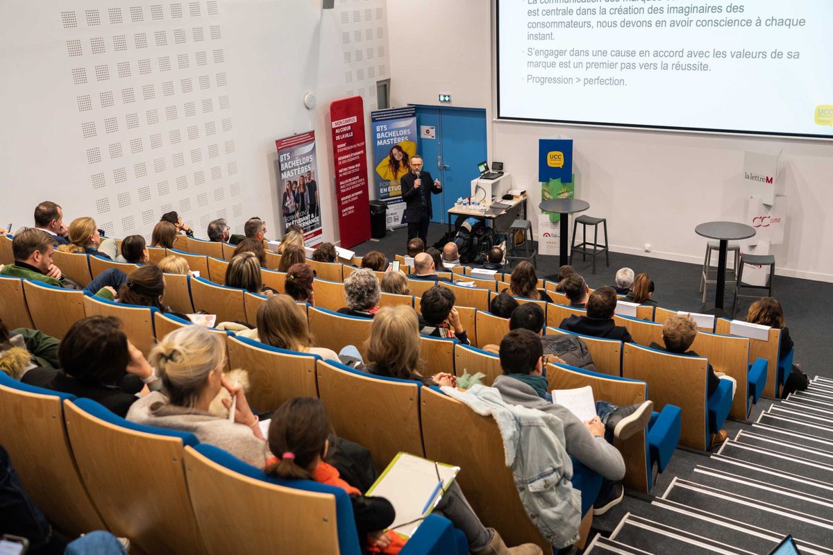 UCCGRANDSUD's tweet image. Jeudi dernier, près de 90 professionnels de la comm’ ont assisté, à Toulouse, à notre première conférence sur la communication responsable et les enjeux climat. 

Rencontres, échanges bienveillants et constructifs, partage d’expérience et de connaissances… Quelle matinée ! 🤩
