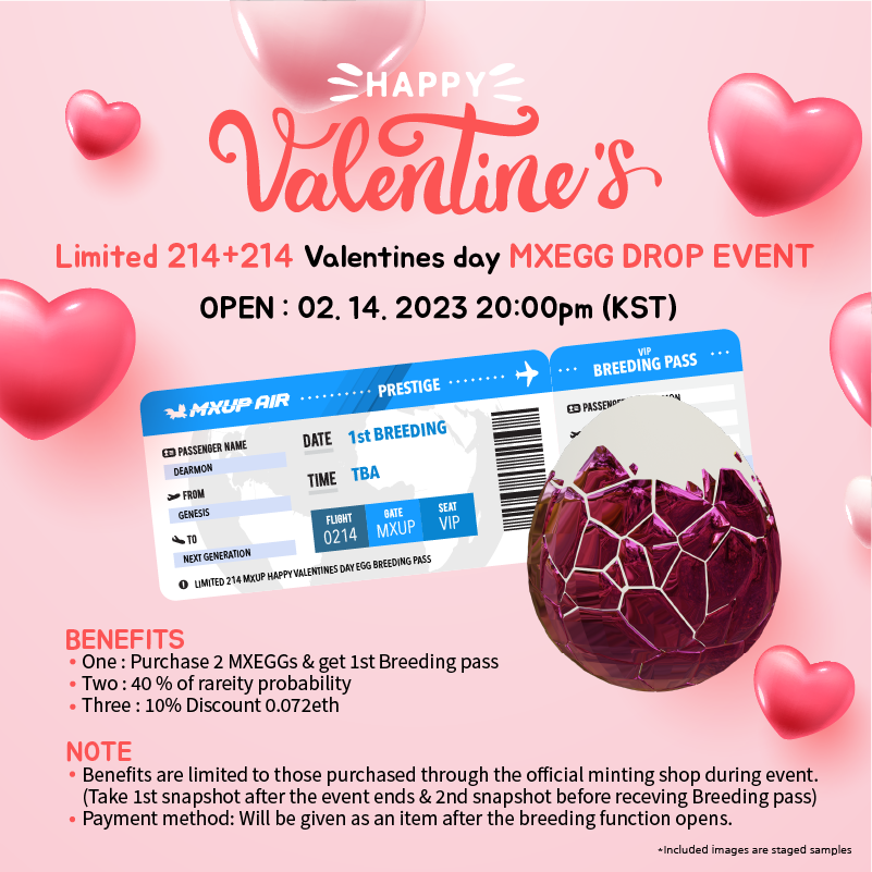 MXUPofficial's tweet photo. Last chance to purchase an MXEGG with high probability and high discount rates before the grand opening of MXUP!
Also including a pass that allows you to breed for FREE!!!
There aren’t many left, so Hurry Hurry.

https://t.co/qiIPQeC8GM

#MXUP #NFT #M2E https://t.co/TbdwYidsRz