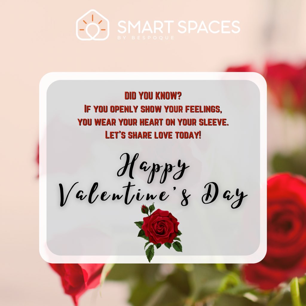 smartspaces_ng's tweet image. May we continue to experience love, joy and peace all through the days of our lives
Happy Valentine’s Day everyone 🥰❤️