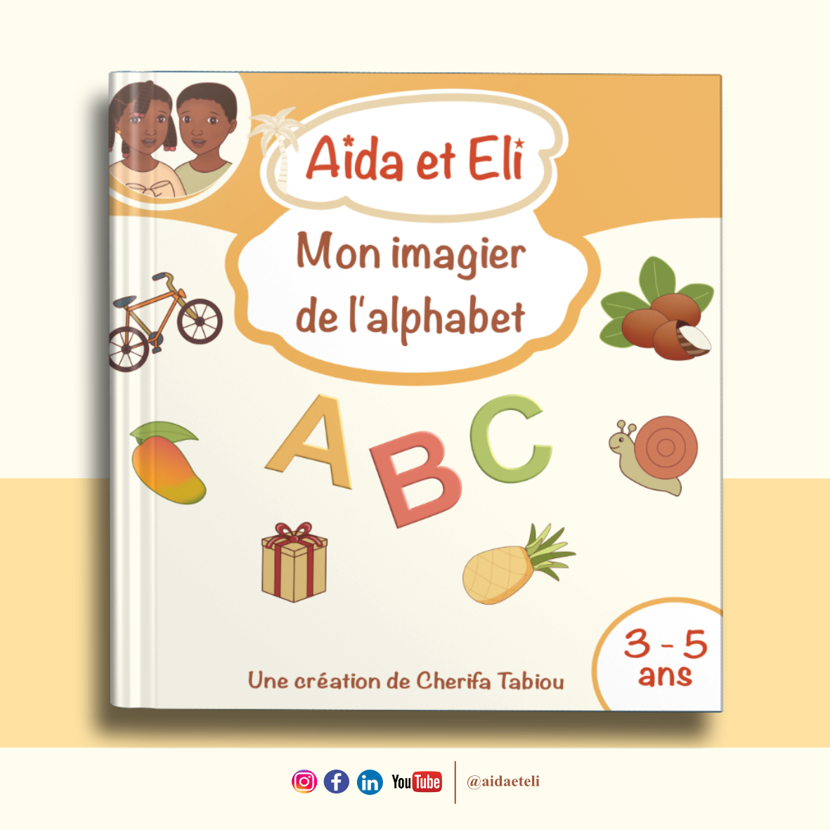 CherifaTABIOU's tweet photo. Avec les imagiers #aidaeteli, amuse-toi à apprendre les lettres de l’alphabet et les chiffres à travers de jolies images !

Disponibles sur https://t.co/6BYxORbsEG et auprès de nombreuses librairies

#imagier #alphabet #chiffres #livrejeunesse #livreafro #CherifaTabiou https://t.co/aLt2BB0b7T