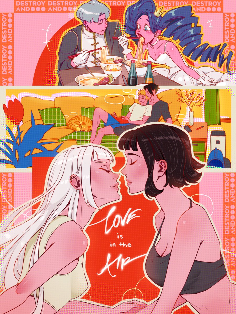 Love is in the air today🥰 which couple is your favourite?👀
Happy Valentines!!!! 

#destroyand <a href="/destroyand_/">Destroy and...｜Emergence-Where Dreams Land</a>