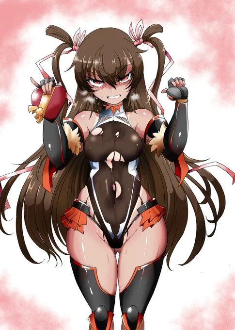 対魔忍オンリーお疲れ様絵兼バレンタイン兼新環境試作絵ー。 #3000XTC 