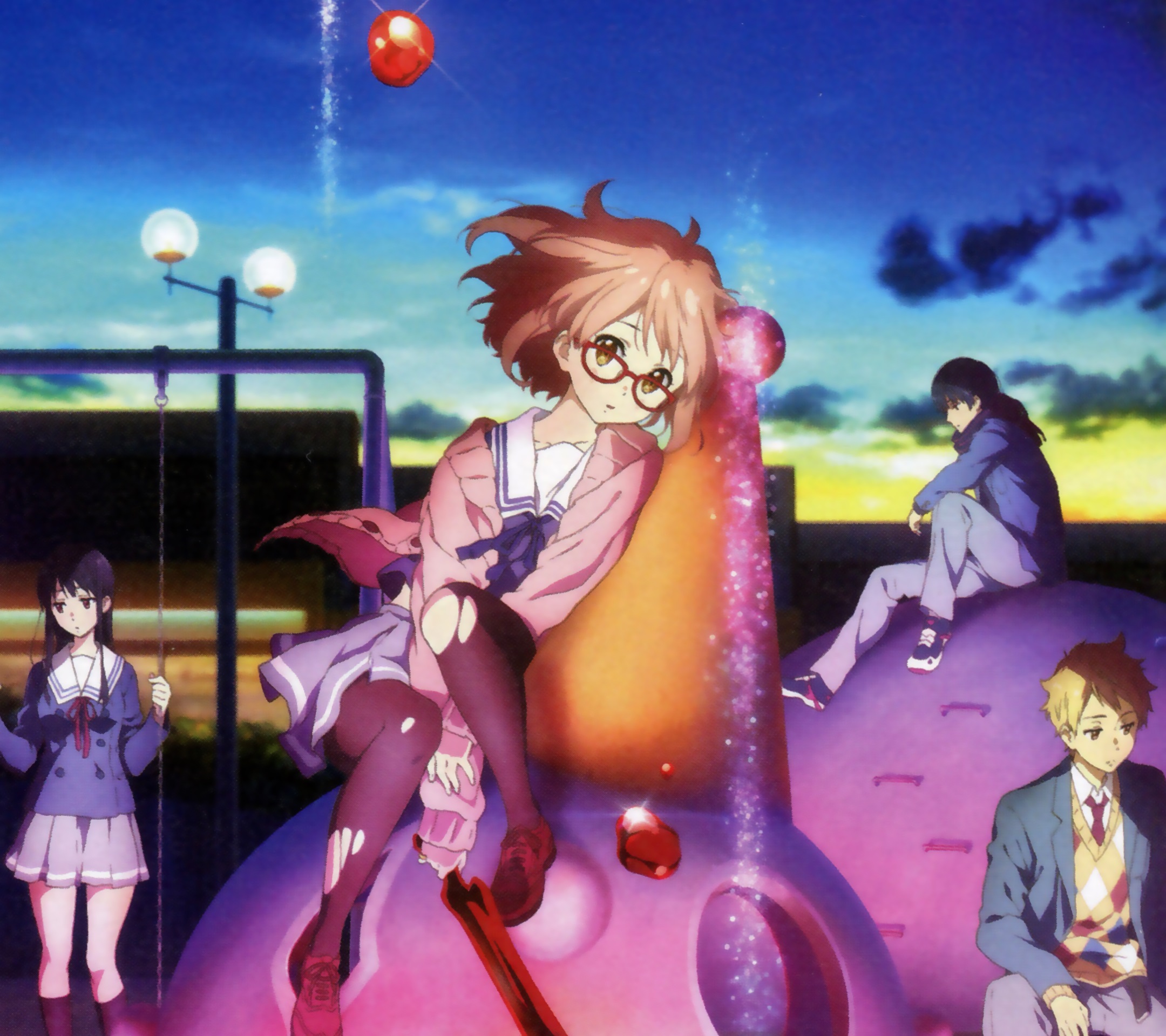 Kyoukai no Kanata (Beyond The Boundary), Mobile Wallpaper