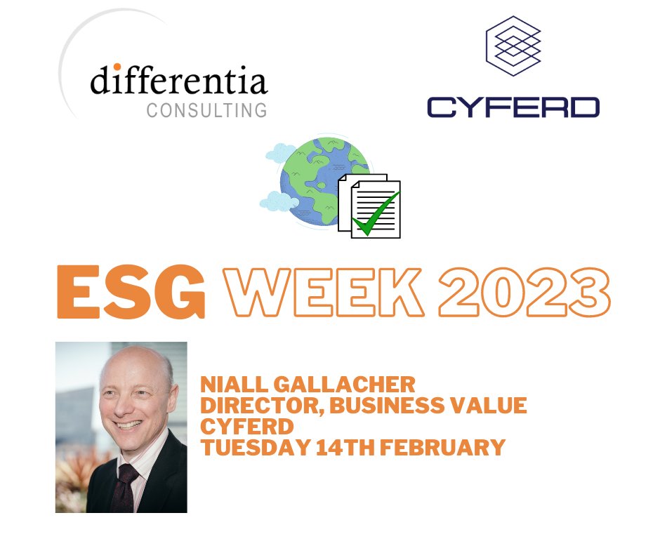 QVUK's tweet photo. Join us this lunchtime for Day 2 of our #ESGWeek with Cyferd's Niall Gallacher

Live on YouTube, Facebook &amp; LinkedIn, the week-long event is a great opportunity to learn more about #ESG &amp; ESG reporting https://t.co/pHAytTmrRH

#Environmental #Social #Governance #Sustainability https://t.co/bjsqlgOSxE