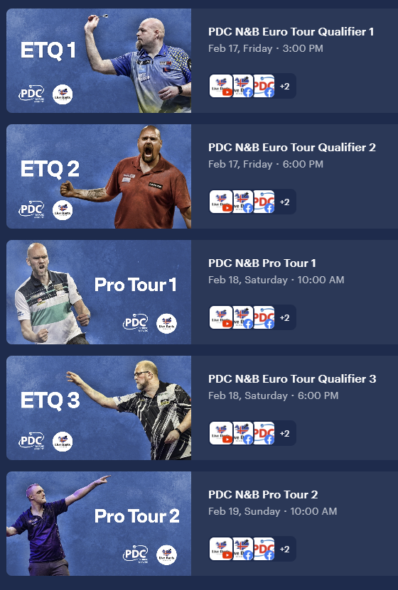 LiveDartIceland's tweet photo. Big weekend of live streaming coming up on Live Darts Iceland! Make sure to subscribe to our YouTube channel and turn notifications on! https://t.co/cSGqq5Kurf