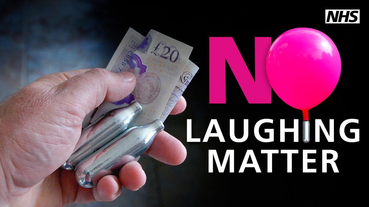 RDaSH NHS FT on Twitter "Nitrous Oxide abuse is no laughing matter
