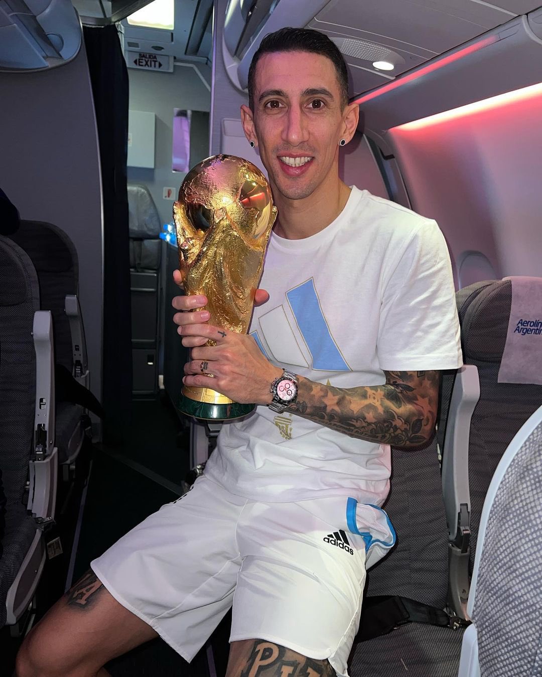 Happy birthday to World Cup winner, Ángel Di María who turns 35 today  