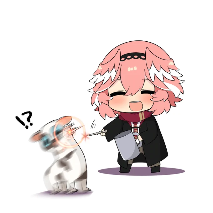 一通り愛でられた後突然魔法攻撃 #Luillust 