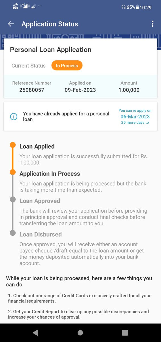 Muje call kijiye.....mera loan abhi tk processing me hi h....kb tk aise hi wait kru.....pls call me ....pta nhi kaisa application h ye....mood off😠