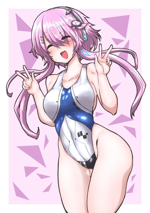 今日の競泳水着はフィーちゃんです 