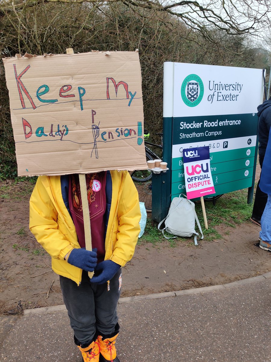 Kids are out with me today #ucuRISING #ucustrikes