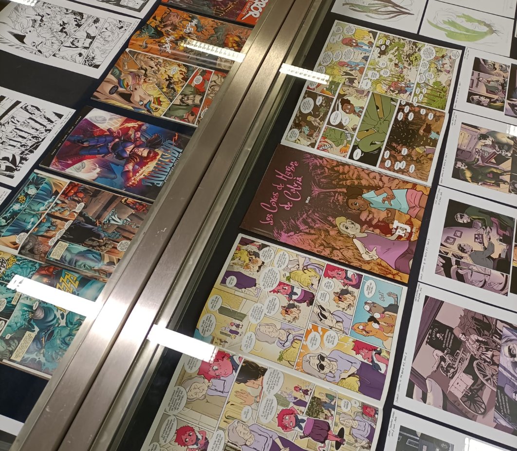 Nueva Mini-expo en <a href="/BiblioCanSales/">Biblioteca pública de Palma Can Sales</a>. Muestra de  comics  realizados por <a href="/MOTAJuanfco/">Mota ilustrador</a>. Otro ex-alumno de la <a href="/EASDIB/">ESDillesbalears</a> que se abre camino en el mercado americano.