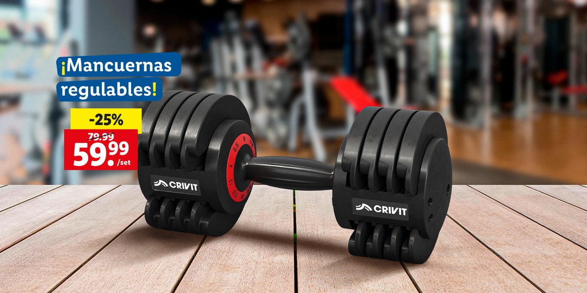 Si ya no te MANCUERNAS de la última vez que pisaste un gimnasio