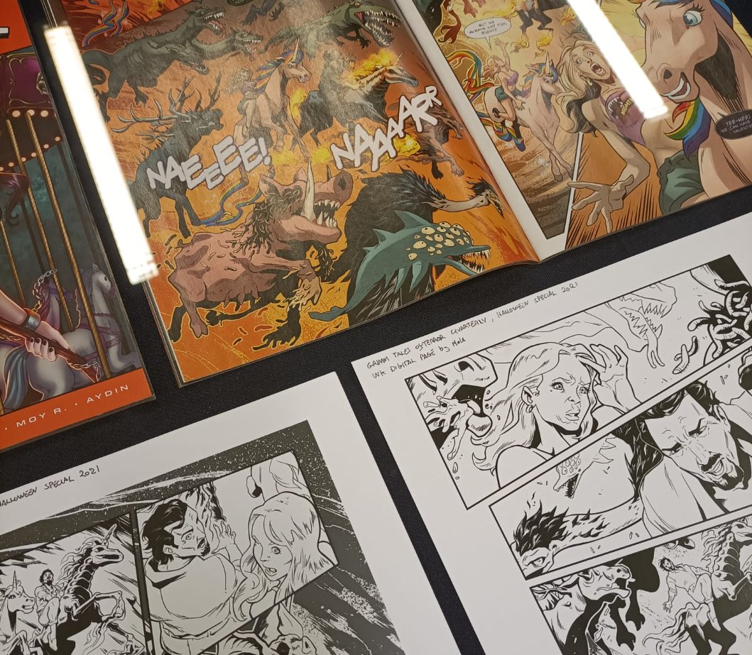 Otro ex-alumno de la <a href="/EASDIB/">ESDillesbalears</a> que se abre camino en el mercado americano. Nueva muestra de  comics  realizados por <a href="/MOTAJuanfco/">Mota ilustrador</a> en <a href="/BiblioCanSales/">Biblioteca pública de Palma Can Sales</a>.