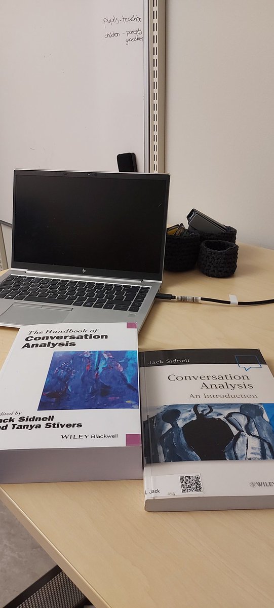 #ReadingTip: The Handbook of Conversation Analysis by Sidnell & Stivers and Conversation Analysis by Sidnell

#phdstudent #researchtwitter #conversationanalysis