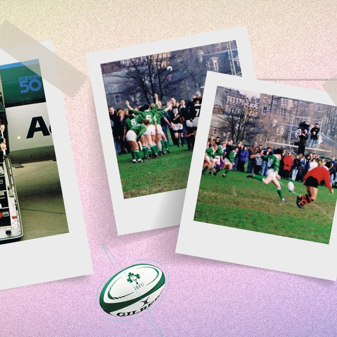 IrishRugby's tweet photo. It Was 30 Years Ago Today...

Today we mark the the anniversary of the 1st Ireland Women's International.

Club mates, teammates and friends for thirty years, Jo Moore and Aoife Rodgers share their memories of that day.

Watch the interview. #NothingLikeIt
