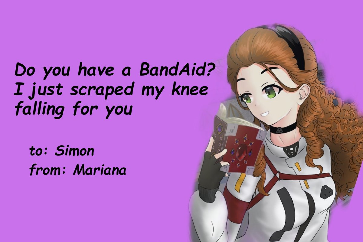 alix_roche_'s tweet photo. I made Valentine's day cards of my characters...

One of these is not like the others. https://t.co/HbFptki4PL