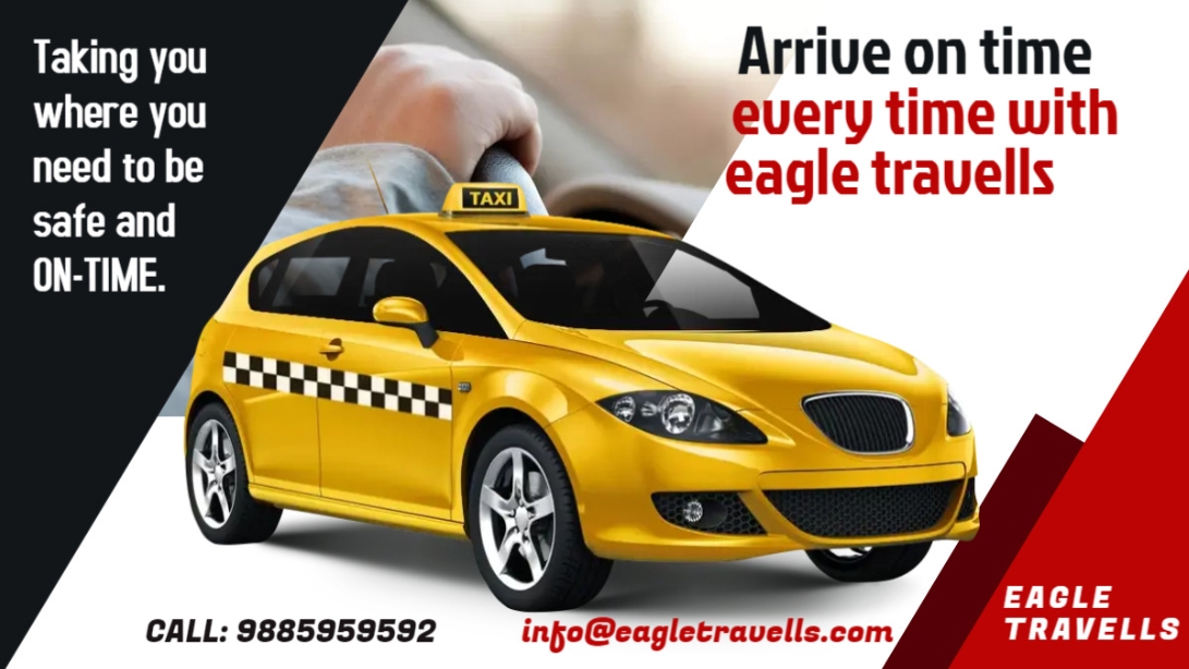 Running late for your train? Book a quick and reliable cab ride to the railway station with Eagle Travells. Our professional drivers ensure you arrive on time. Traveling solo or with a group? We have the perfect vehicle for you. Don't let transportation woes ruin your journey.