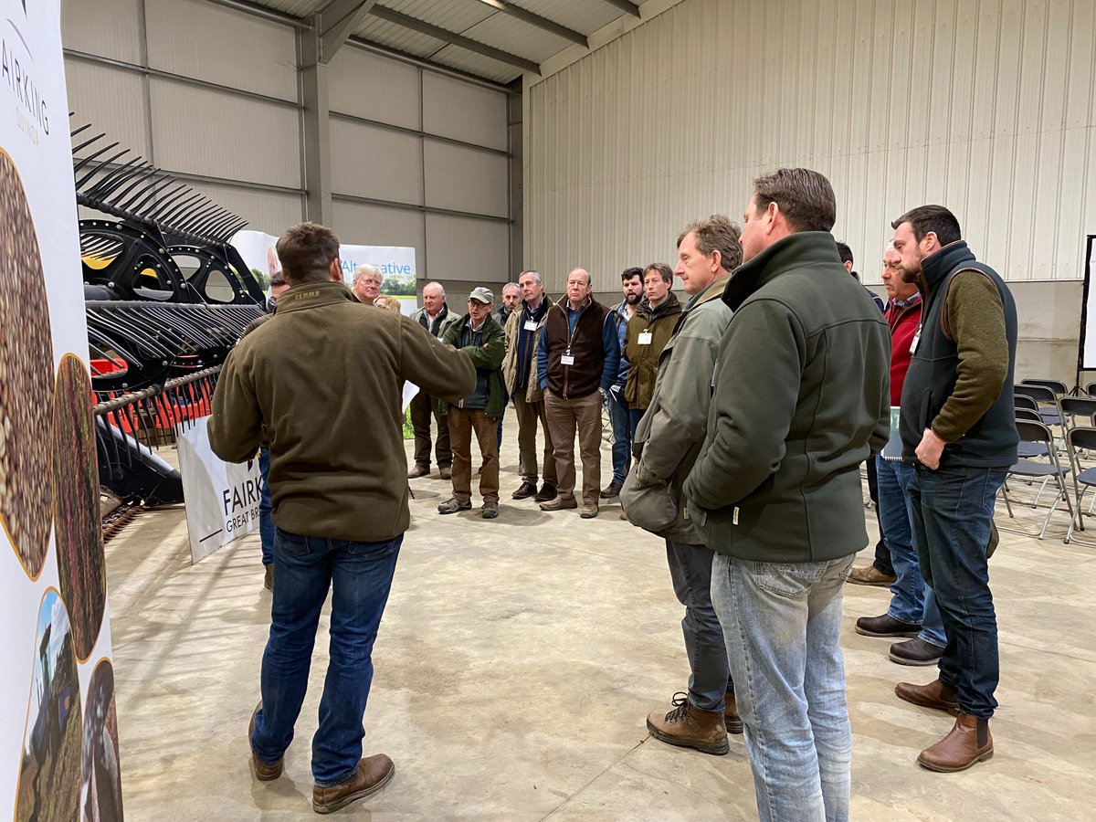 FairkingLtd's tweet photo. So, we had an Open Day to talk all things Borage. Thank you to everyone that came along - hope you enjoyed the school day. #openday #Borage #borageopenday #agronomy #swathing #swathingtechniques #swathingtiming #timingandtechniques #contracts #farminglife #farming #nichecrops https://t.co/9sTI3Oz7YI