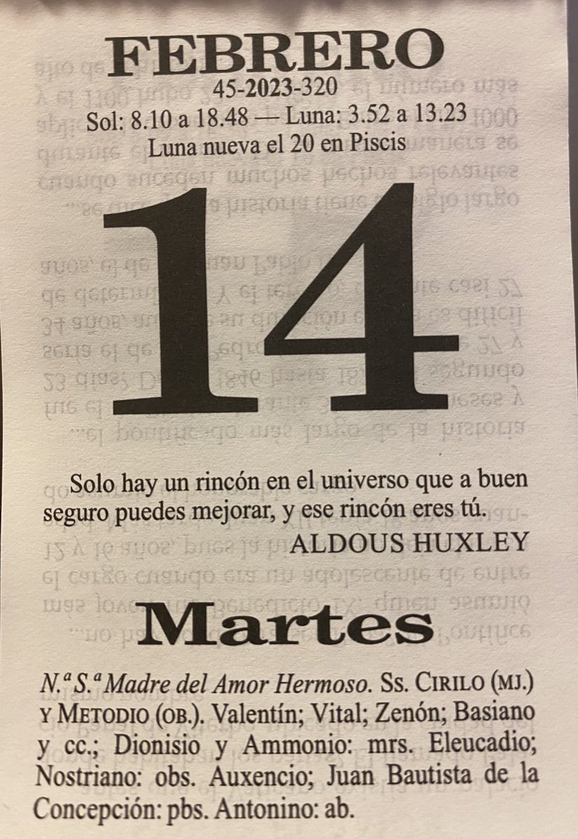 MonicaCarrillo's tweet photo. Que el día de San Valentín coincida con Santa Madre del Amor Hermoso o San Cirilo me parece una fantasía. https://t.co/8EPvMCgttl