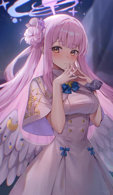 「…あれ。もしかして……怒った?」 #ブルアカ #聖園ミカ 